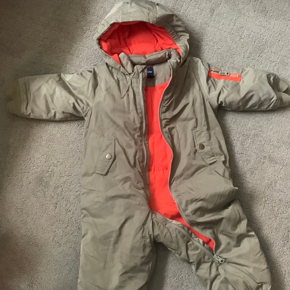 Gap kids snow snow suit, down fill - Picture 1 of 2
